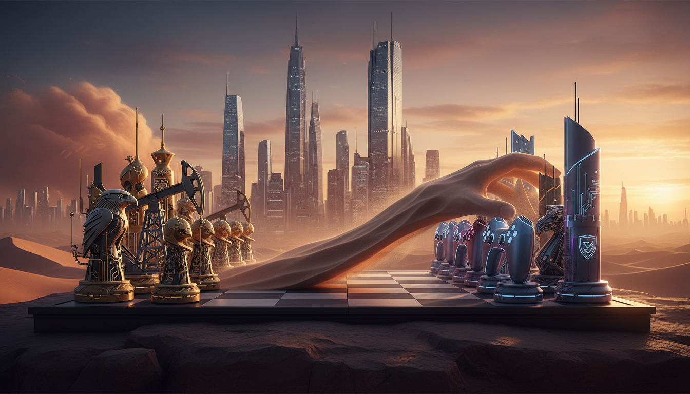 AI-generated hero image for Geopolitical Gambit: Saudi-Led Consortium Acquires Electronic Arts in Staggering