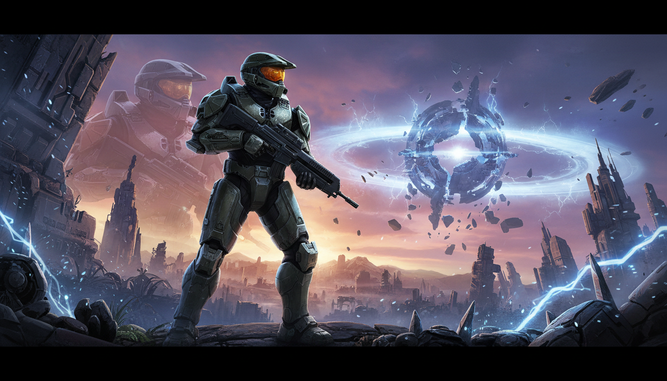 AI-generated hero image for Master Chief's Second Coming? Report Links Halo: Combat Evolved Remake to