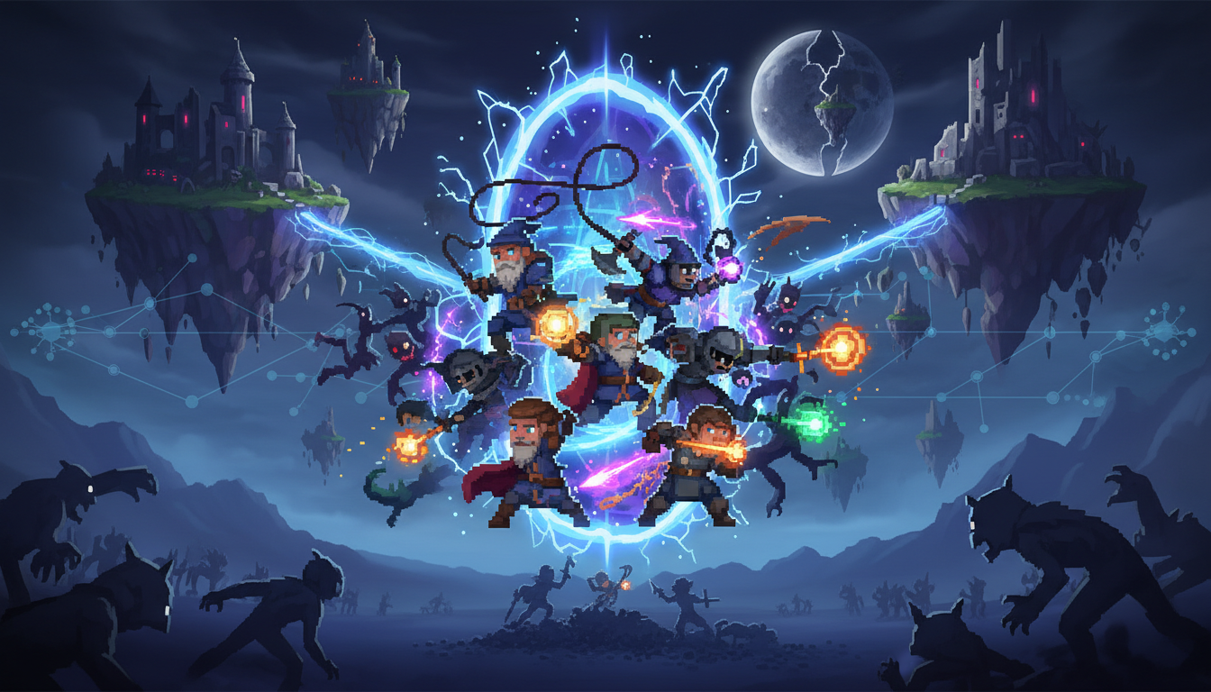 AI-generated hero image for Once Deemed Impossible, Vampire Survivors' Online Co-op is Finally on its Way