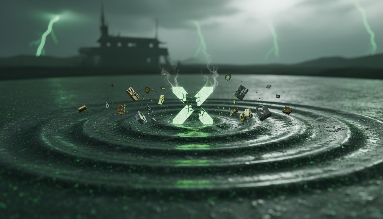 AI-generated hero image for The Ripple Effect: Xbox's 'Contraband' Cancellation Reportedly Triggers