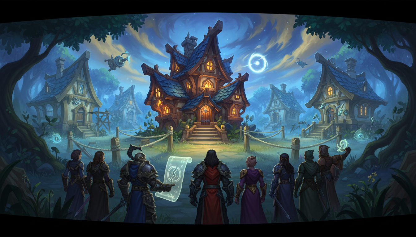 AI-generated hero image for World of Warcraft Finally Adds Player Housing, But Early Access Comes at a