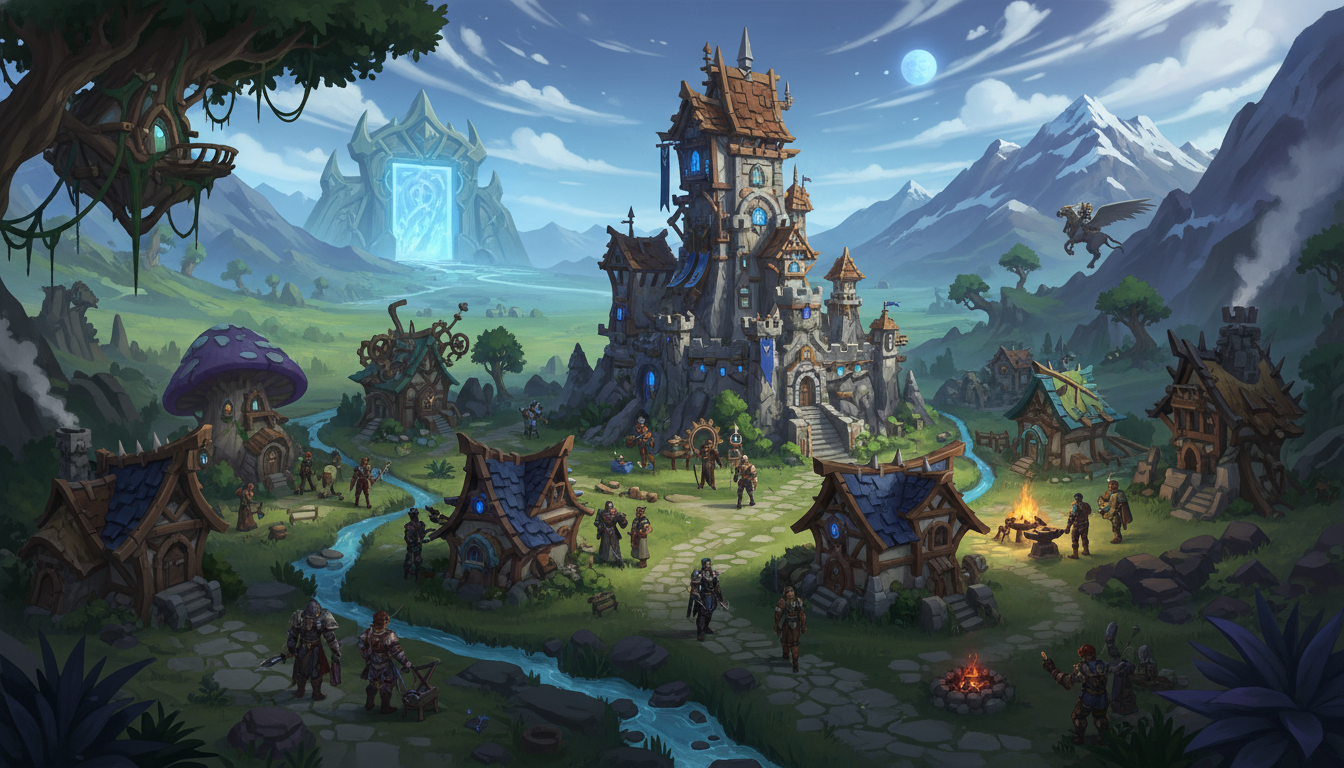AI-generated hero image for World of Warcraft Finally Answers a Decades-Long Plea with Player Housing Reveal